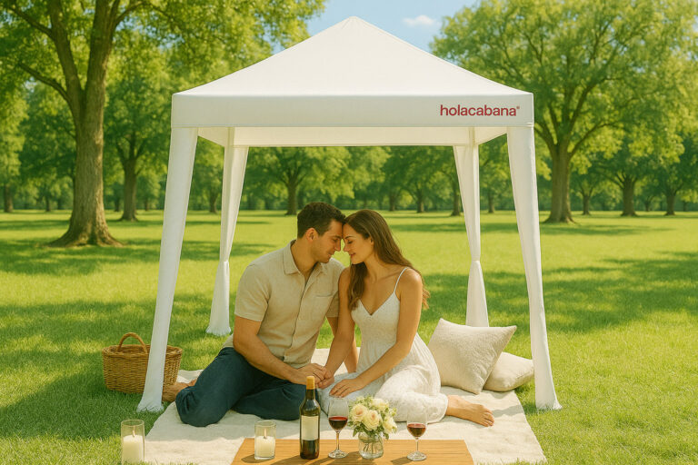 cabana for romantic moments